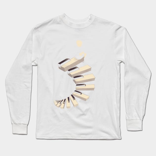 Endless Tune Long Sleeve T-Shirt by mathiole